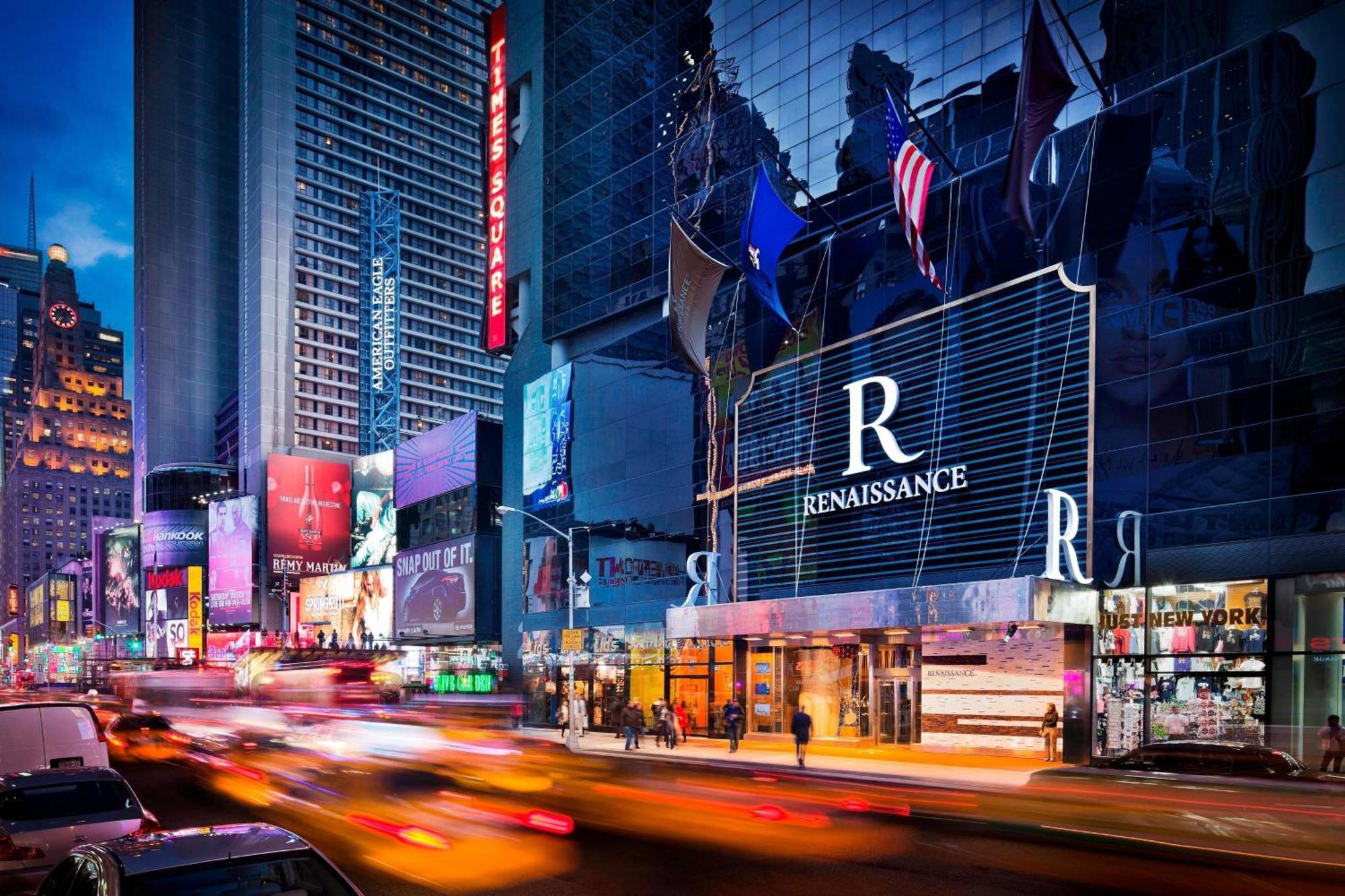 Renaissance New York Times Square By Marriott Hotell Exteriör bild