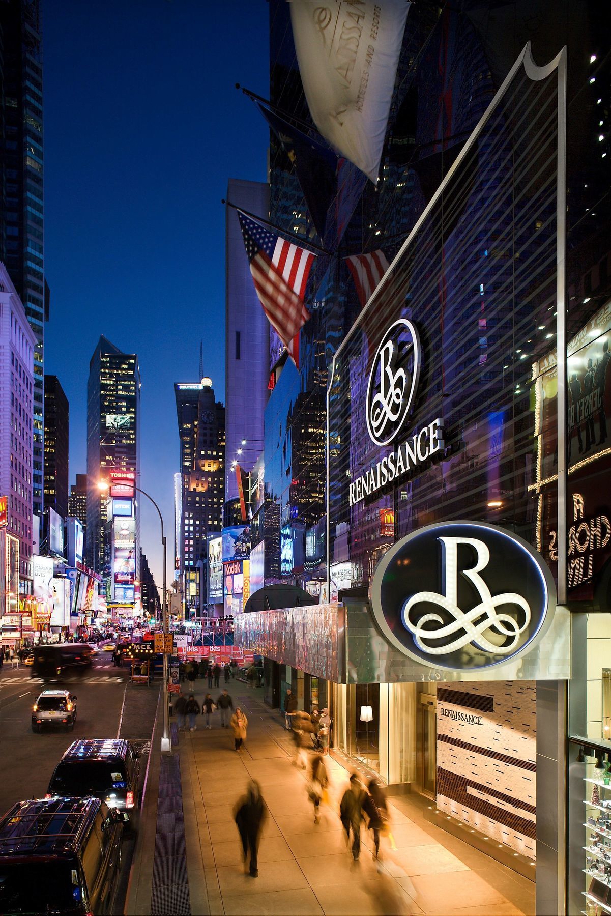 Renaissance New York Times Square By Marriott Hotell Exteriör bild